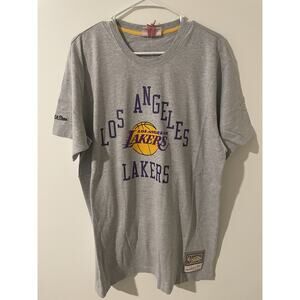 BODEGA NBA MY TOWNS MITCHELL AND NESS LAKERS TEE SIZE LARGE BRAND NEW WITH TAGS